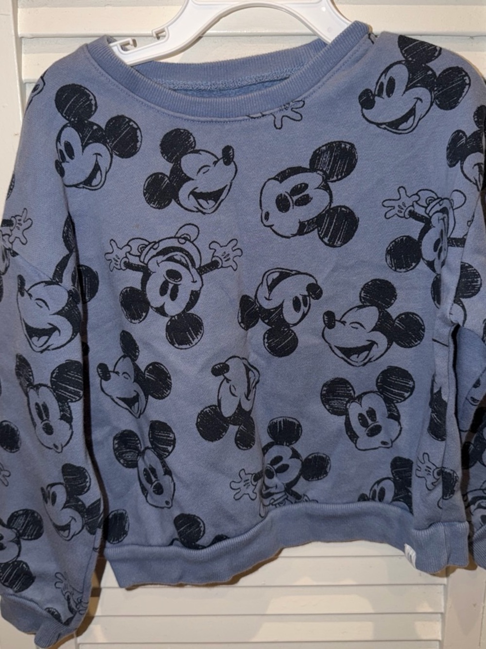 GAP Baby Blue Disney Pullover Sweatshirt